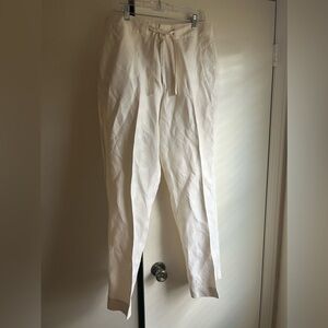 Austin reed men’s off white linen pants size 33/32